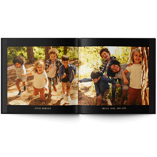 Klassiek Zwart Fotoboek
