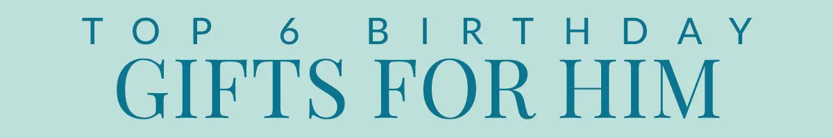 Verjaardagscadeaus voor hem