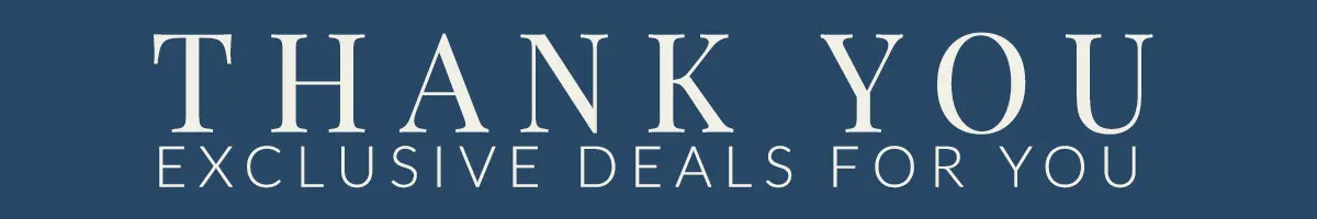 Dank je - Exclusieve Speciale Aanbiedingen voor jou