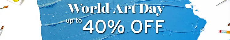 Wereldkunstendag tot 40% KORTING