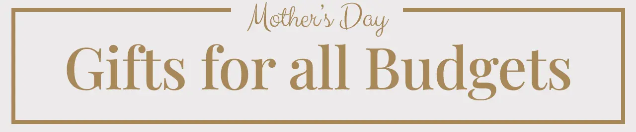 Moederdagcadeaus per Budget