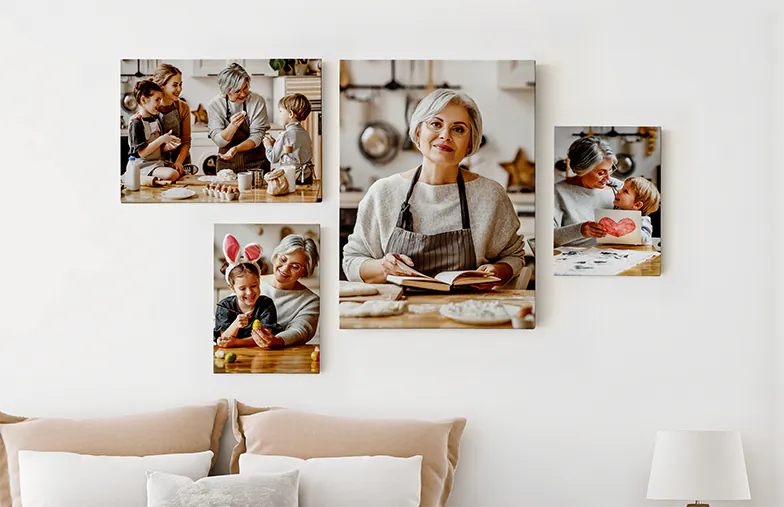 Printerpix canvas Moederdag fotocadeau-ideeën Alle lay-outs en maten