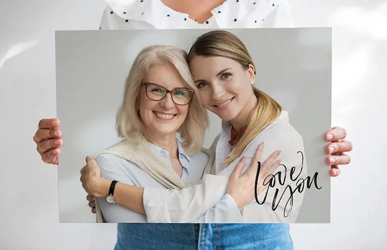 Printerpix canvas fotocadeaus voor mama in alle lay-outs en maten