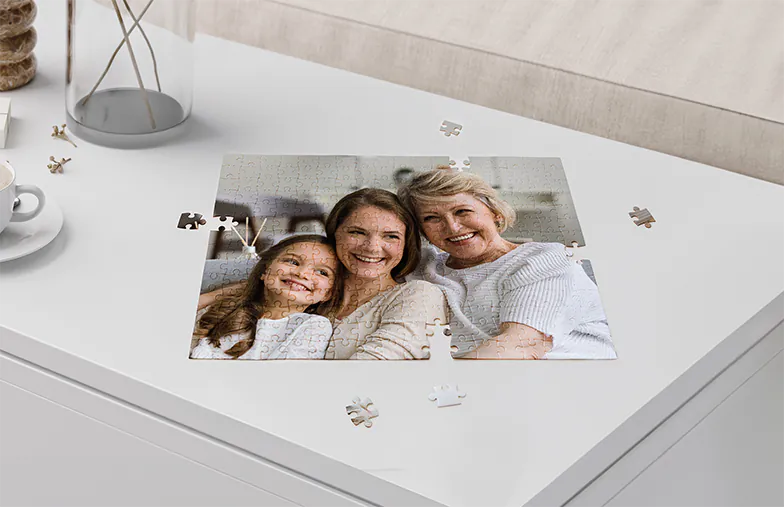 Gepersonaliseerde Legpuzzels|Printerpix fotopuzzel met bedrukte doos en 1000 stukjes|500 stukjes legpuzzel met doos