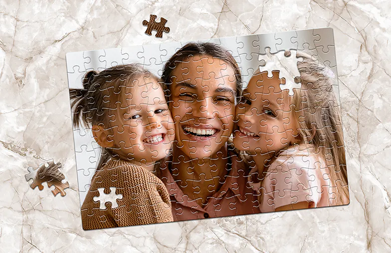 Gepersonaliseerde Legpuzzels|Printerpix fotopuzzel met bedrukte doos en 1000 stukjes|500 stukjes legpuzzel met doos