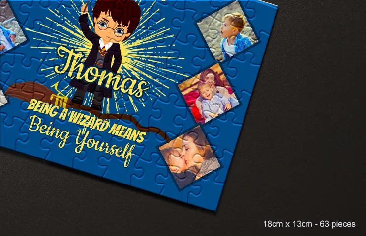 kartonnen puzzel levensstijl verjaardag