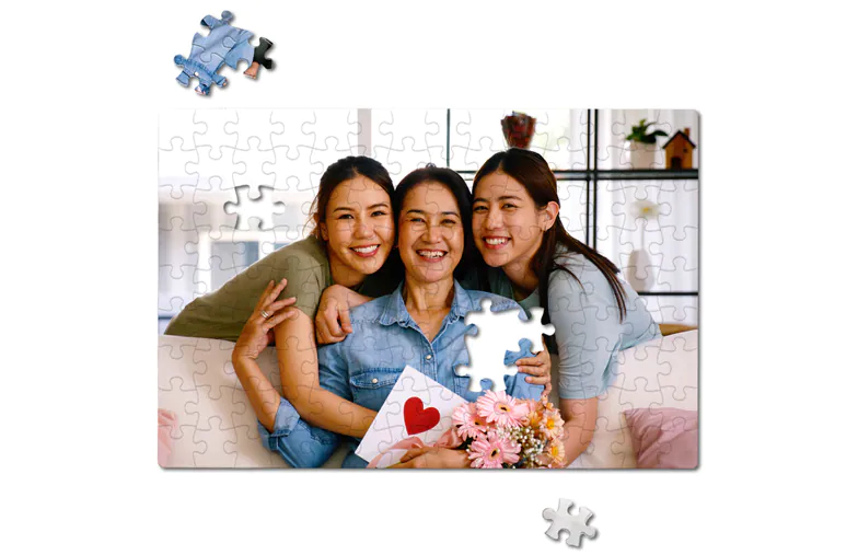 kartonnen puzzel verjaardag lifestyle