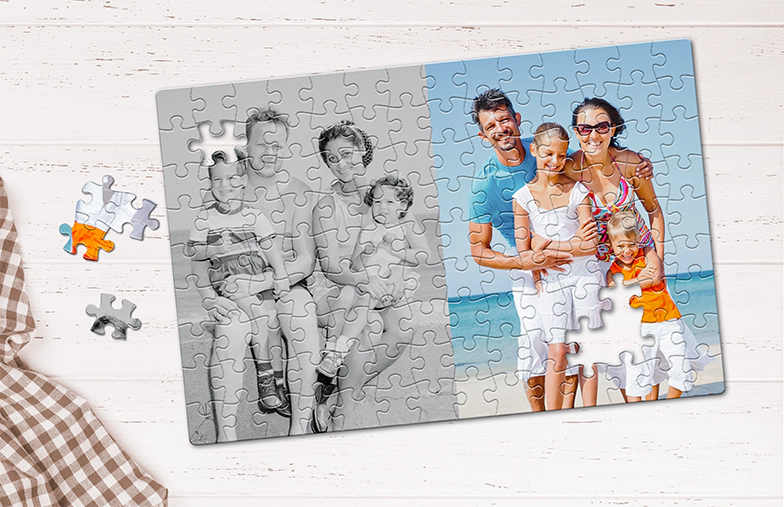 Printerpix fotopuzzel met bedrukte doos en 1000 stukjes