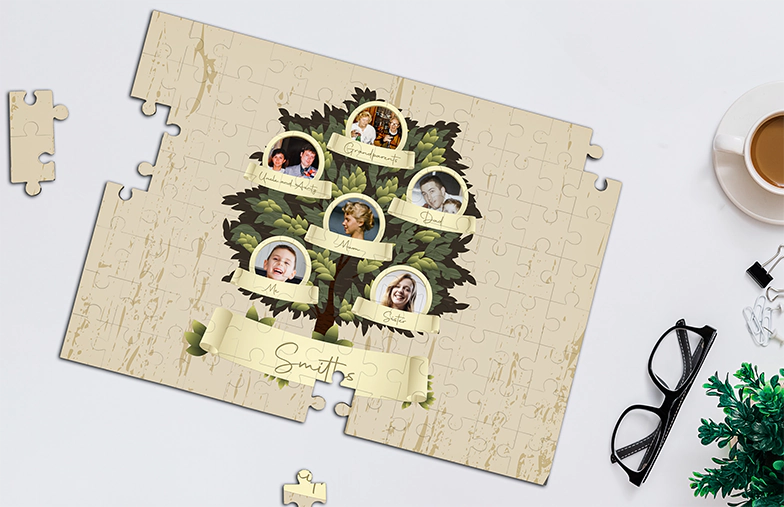 Printerpix fotopuzzel met bedrukte doos en 1000 stukjes