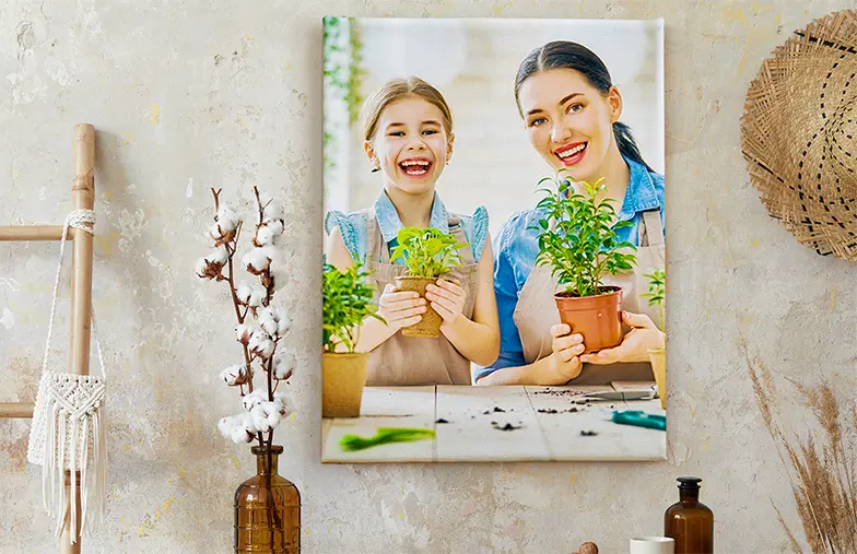 Printerpix Moeder en dochter foto canvas Alle lay-outs en maten