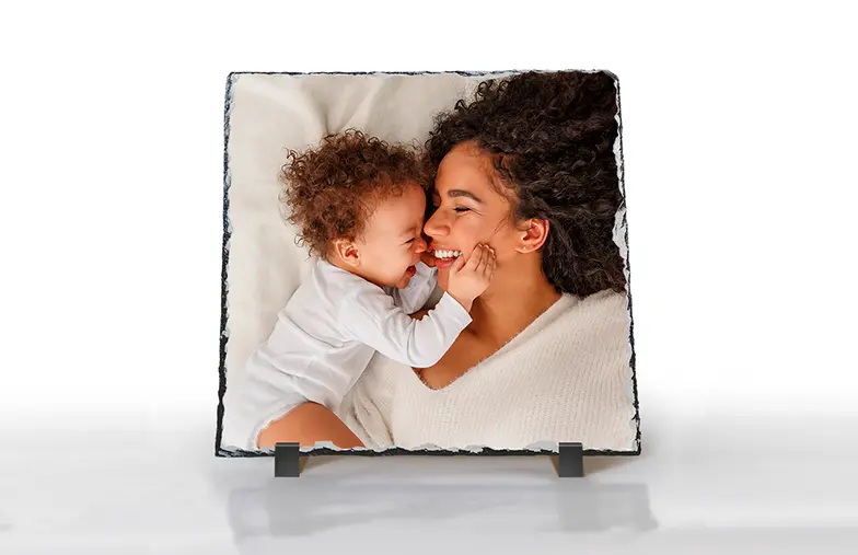 Gepersonaliseerde fotosteen van Printerpix voor Moederdag