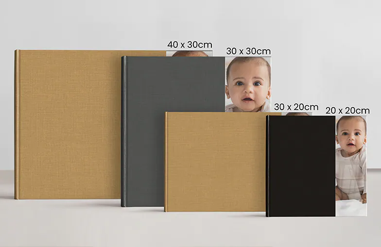 Luxe Layflat Fotoboek – Rechthoekige Acryl Omslag