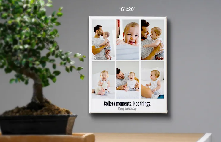 48x36 momenten verzamelen collage canvas
