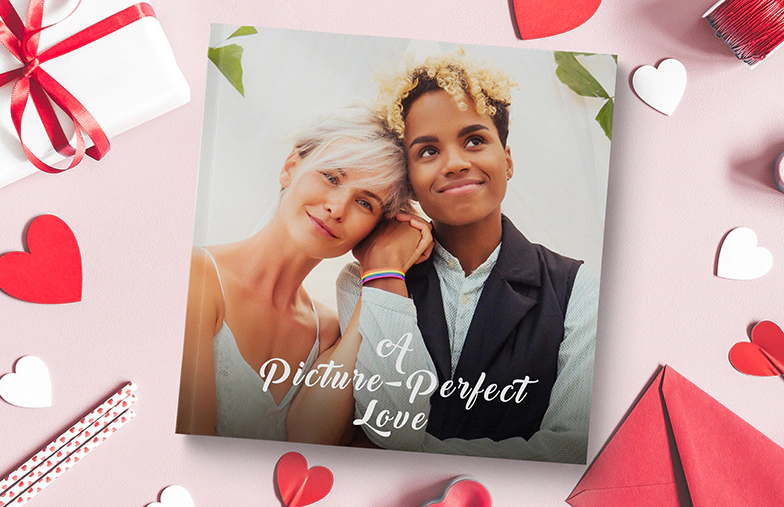 Fotoboek met Onderschrift