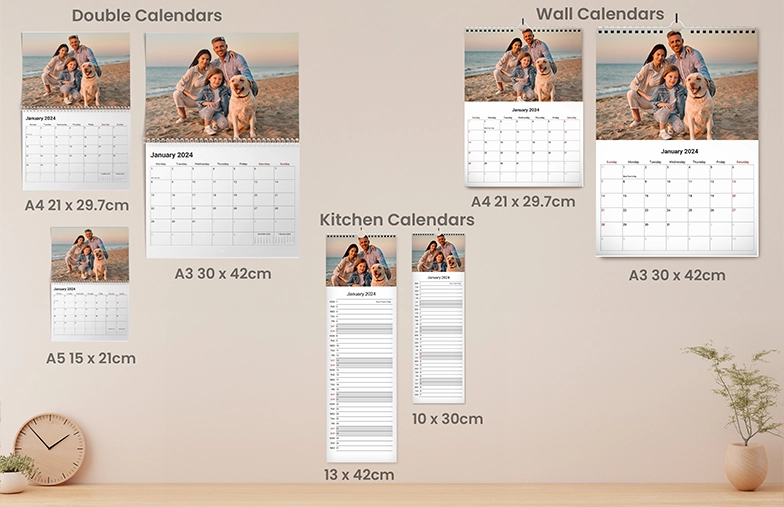 Gepersonaliseerde Keukenkalender