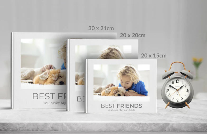 Gepersonaliseerde fotoalbums