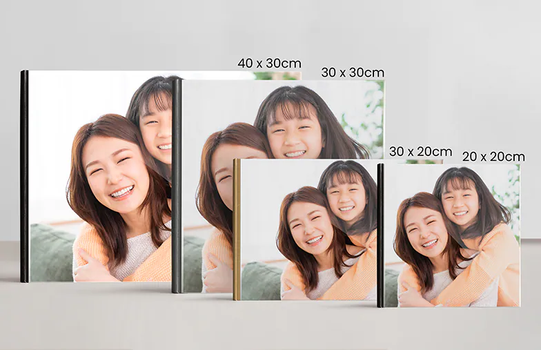 Luxe Layflat Fotoboek – Volledige Acryl Omslag