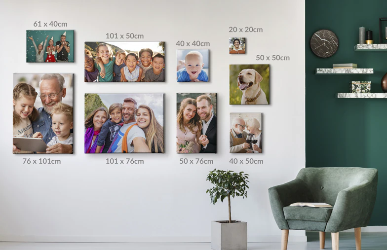 Gepersonaliseerde Canvas Prints