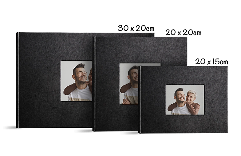 Fotoboeken met Vensteruitsnede