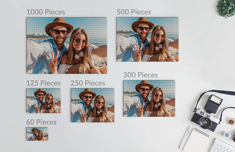 500 stukjes puzzel met doos