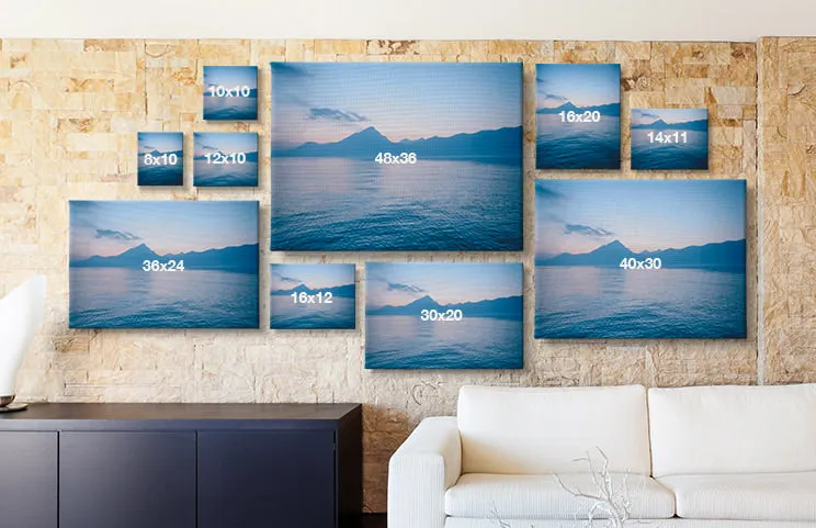 canvas print maten