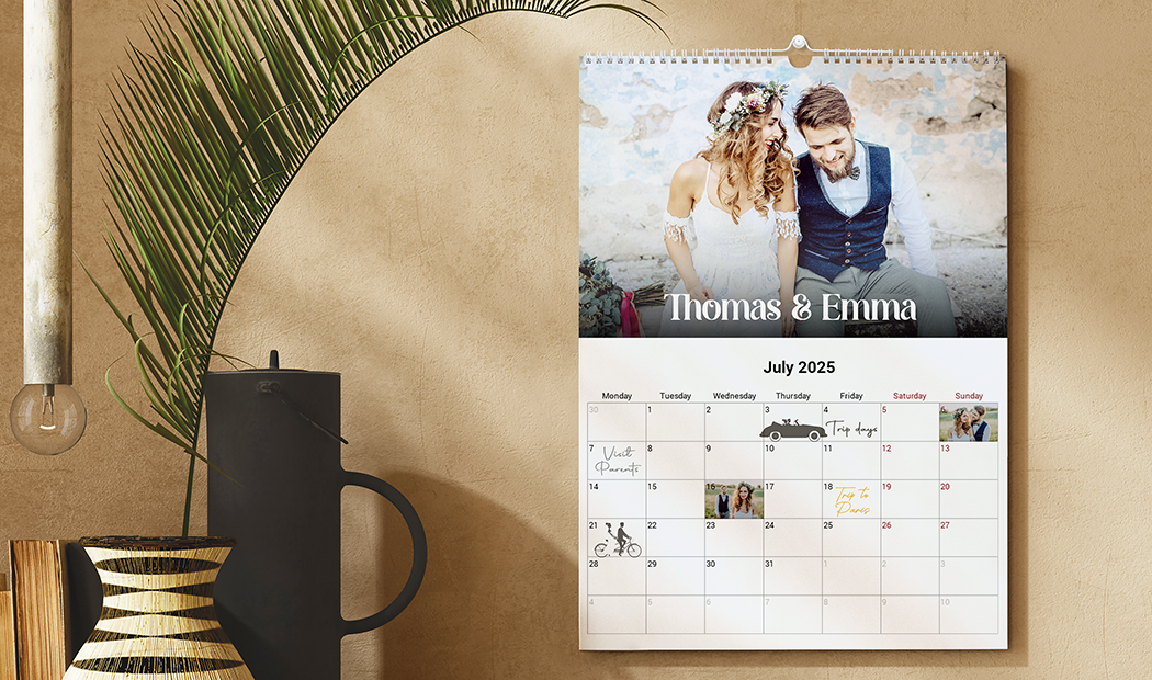 Gepersonaliseerde Muurkalender