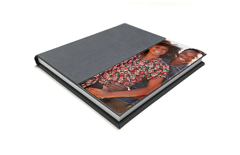 Luxe Layflat Fotoboek – Rechthoekige Acryl Omslag