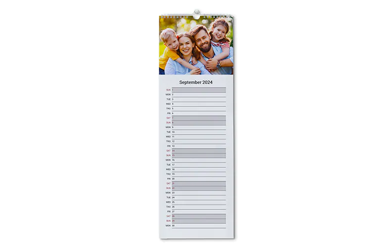 Gepersonaliseerde Keukenkalender