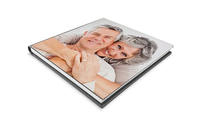 Luxe Layflat Fotoboek – Volledige Acryl Omslag