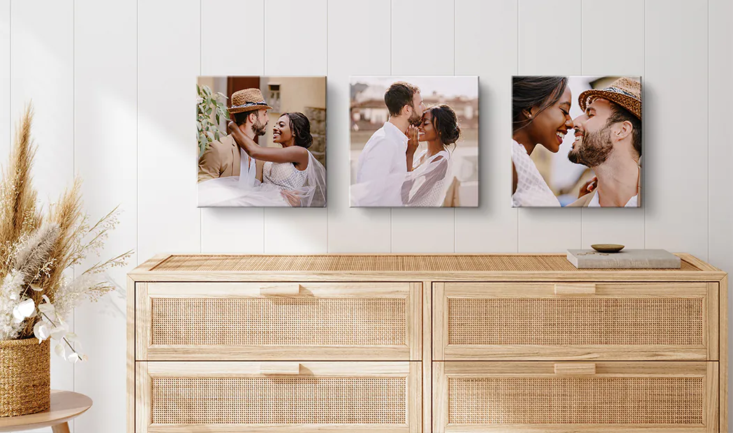 galerijmuur van canvas afdrukken