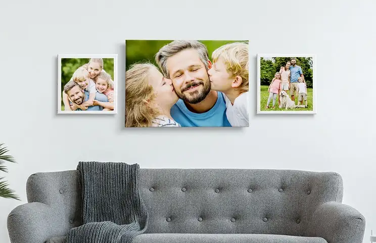 Canvas afdrukformaten