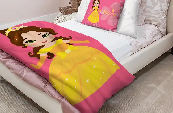 custom mink touch photo blanket close up 1