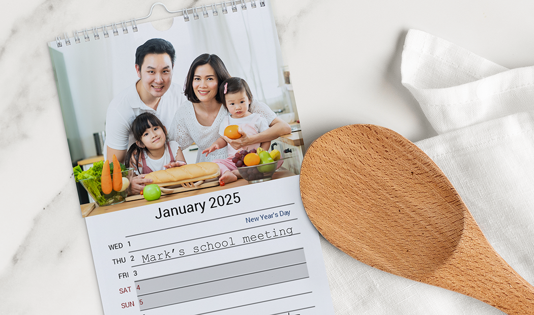 Gepersonaliseerde Dubbele Kalender