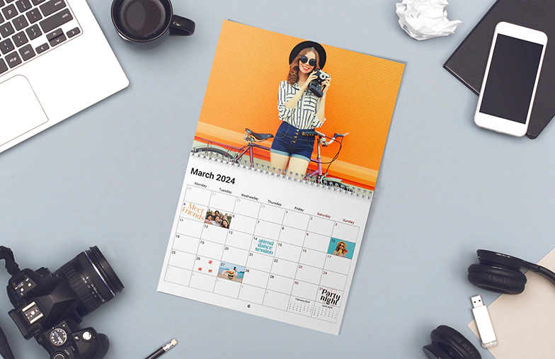 Gepersonaliseerde Dubbele Kalender