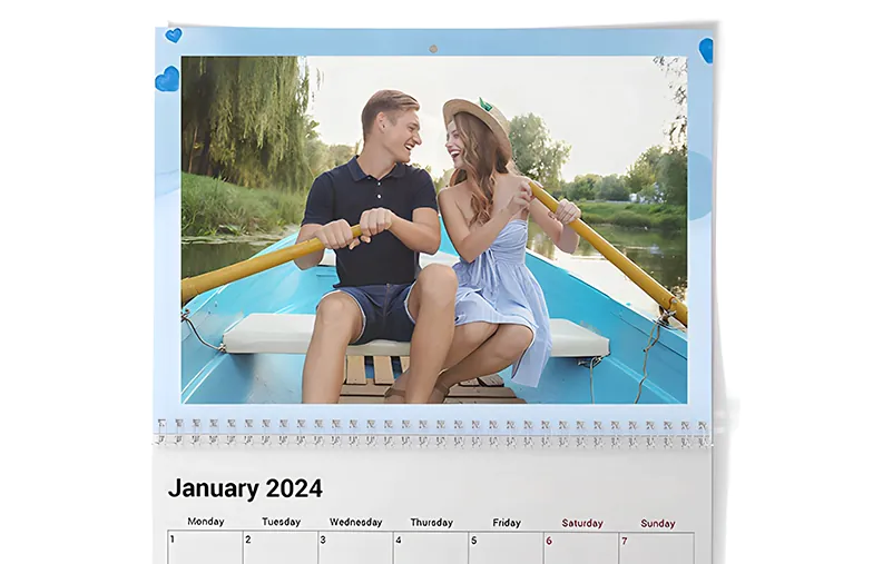 Gepersonaliseerde Dubbele Kalender
