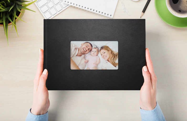 Fotoboeken met Vensteruitsnede