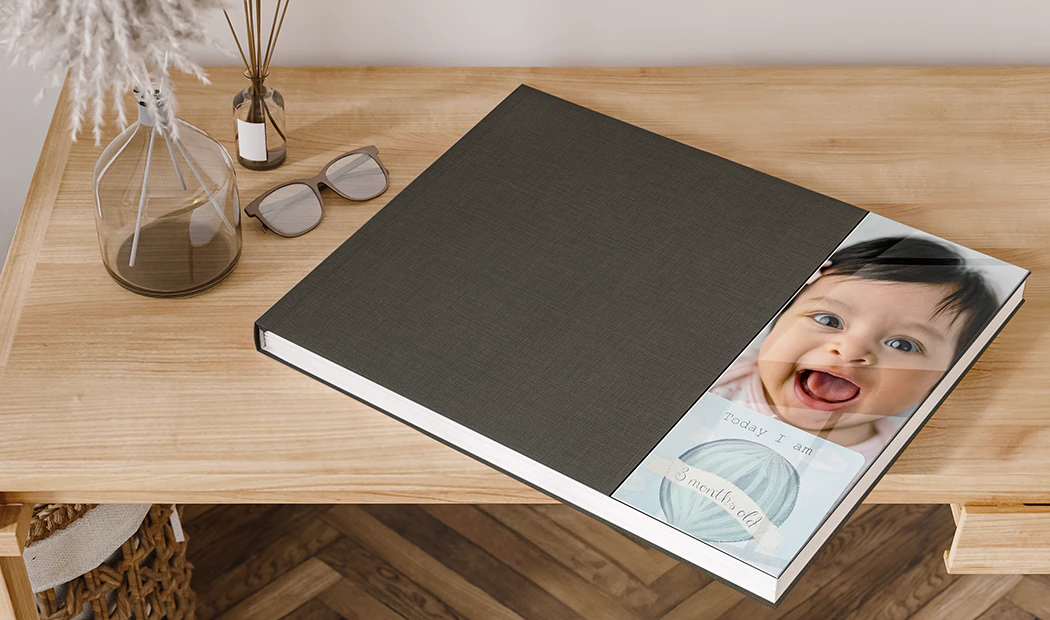 XL Fotoalbums met Acrylrand