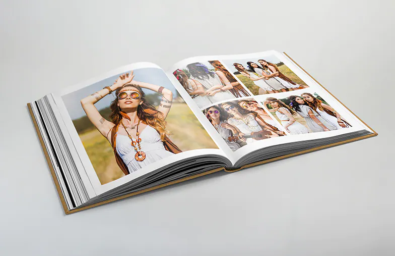 Grote Stoffen Fotoalbums