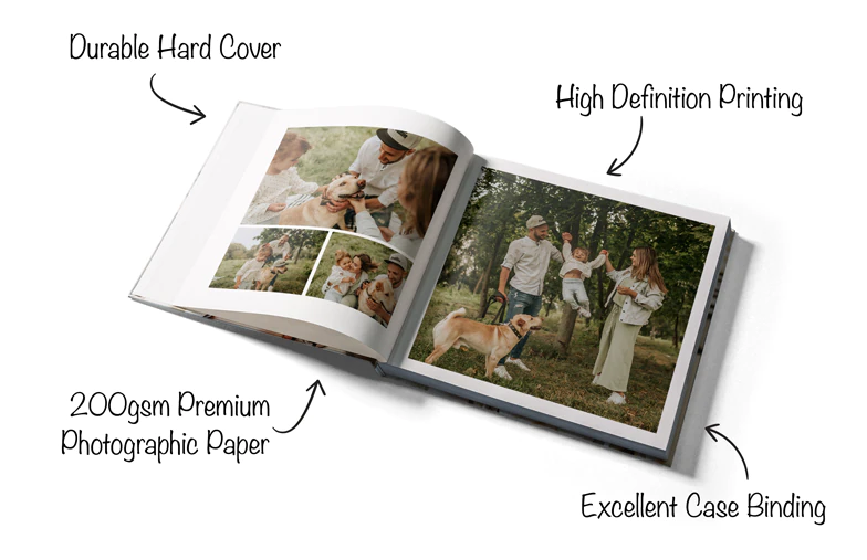 Middelgrote Hardcover Fotoboeken