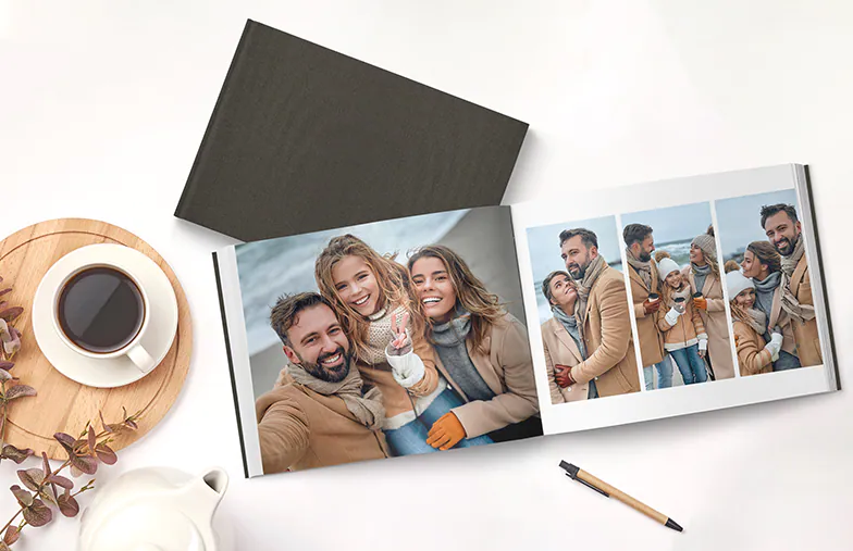 Grote Stoffen Fotoalbums
