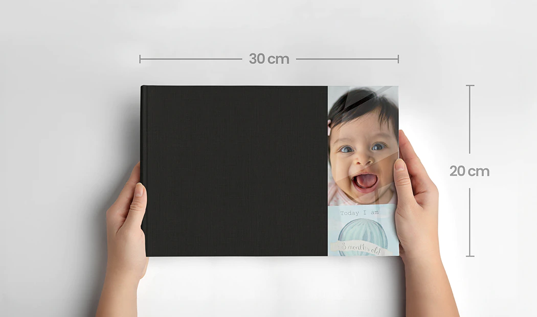 XL Fotoalbums met Acrylrand