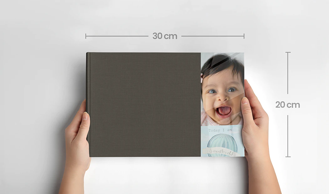 XL Fotoalbums met Acrylrand